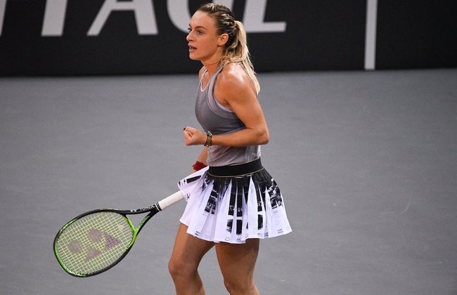 Ana Bogdan found out her opponent in the quarterfinals.