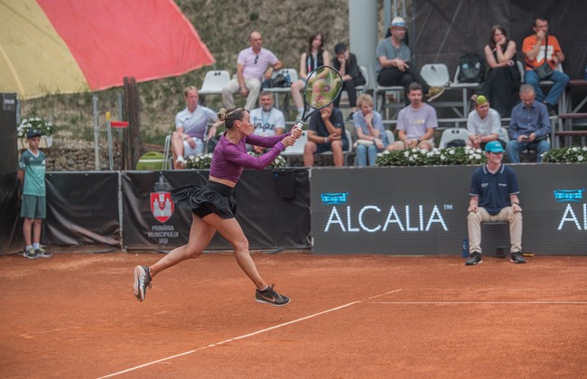 Ana Bogdan, on her seventh consecutive victory at the BCR Iași Open!