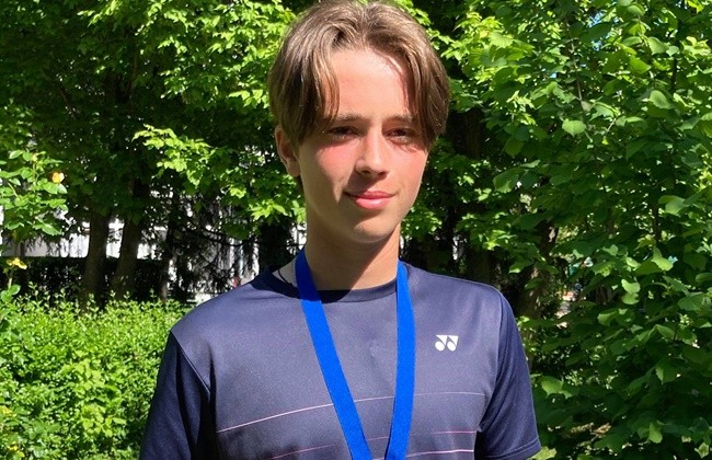 Matei Onofrei a devenit anul acesta vicecampion național Under 16, iar la Under 18 a fost sfertfinalist.
